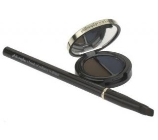 philosophy divine infinite velvet eyeliner duo & defining liner brush 