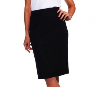 Joan Rivers Wardrobe Builders Jersey Slim Skirt —