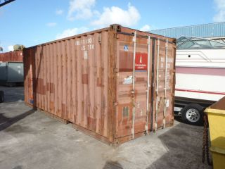 20 ft Steel Cargo Shipping Storage Container Miami FL