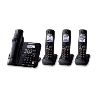  kxtg6644b kx tg6644b quad cordless phone with answering machine