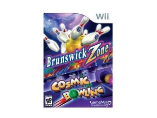 Brunswick Zone Cosmic Bowling Wii Game Cokem Interactive