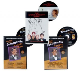 Dean Martin Variety Show & Carol Burnett Show 3 DVD Set —