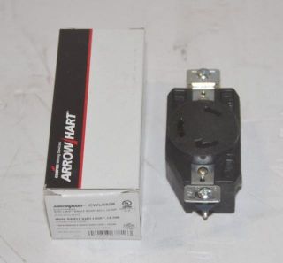 Lot of 10 Cooper Wiring Devices CWL630R Hart Lock Single Receptacles