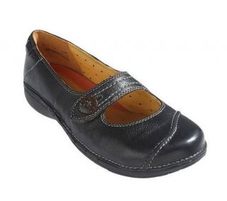 Clarks Unstructured Un.Poem Pebbled Leather Mary Janes   A97631