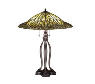 Tiffany Style 30 Lotus Leaf Table Lamp —