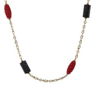 Kenneth Jay Lanes Metro Chic Bead Necklace   J149137