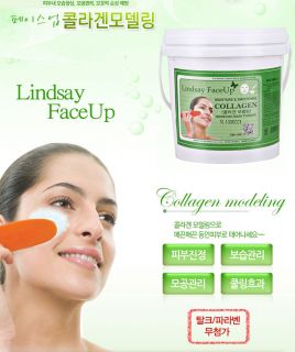 Collagen Face Modeling Mask Powder Pack 2000ml Rubber Bowl Spatula