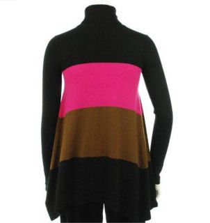 Inc International Concepts Colorblock Tunic Misses Womens Knit