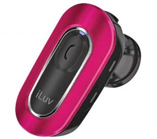 iLuv i316 Micro Size Hands Free Headset w/ Bluetooth   Pink — 