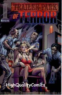  PARK of TERROR #1 4(4 issues, with issue #1 signed by Ed Corbin