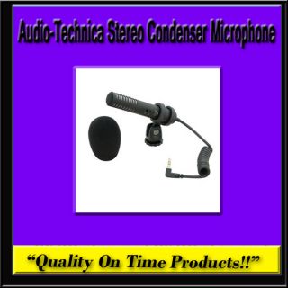 New Audio Technica Stereo Condenser Mic Professional Microphone