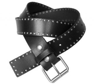 Journee Collection Womens Studded Accent Belt —