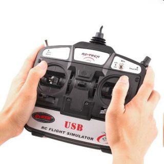 Features of Dynam 6CH 3D USB RC Flight Simulator Controller For Heli