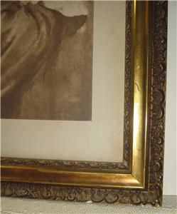 Convent Vintage Wood Frame w The Madonna of The Streets by Roberto