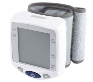 Oregon Scientif Wrist Blood Pressure Monitor w/Color Screen — 