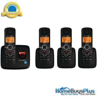 Motorola L704 Dect 6.0 Cordless Phone With Caller Id, Digital