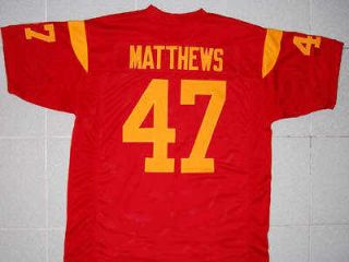Clay Matthews USC Trojans College Jersey Red New Any Size