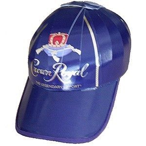 Crown Royal Box Hat Alcohol Frat Party College Baseball Cap Brim