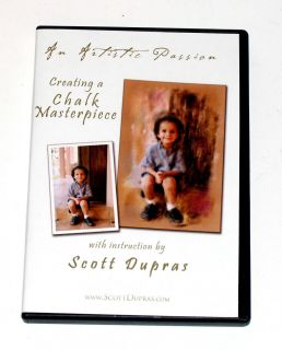 COREL PAINTER Chalk Masterpiece Scott Dupras DVD