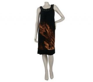 Susan Graver OurLittleSecret Body Shaping Liquid Knit Dress   A214683