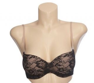 Kathleen Kirkwood Forever Young Lace Overlay One Piece Bra —