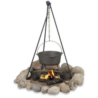 Texsport Campfire Tripod Constructed of Forged Iron Cooking