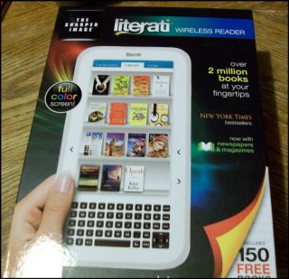Literati Wireless Color Ebook E Reader Model V400215 Open Box