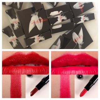 MAC cosmetics x Marilyn Monroe lipstick love goddess deeply adored