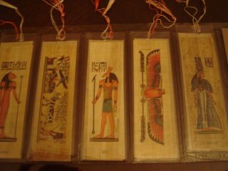 Wholesale Lot 20 Egyptian Original Papyrus Book Marks