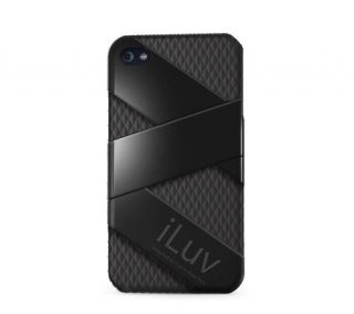 iLuv Fusion Dual Layer Case with Stand for iPhone 4 —