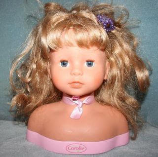 Corolle Styling Doll Head 0047WO Blonde
