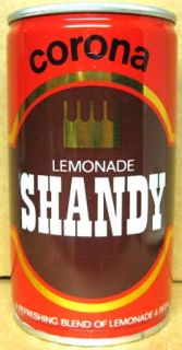 Corona Lemonade Shandy Beer Can England United Kingdom
