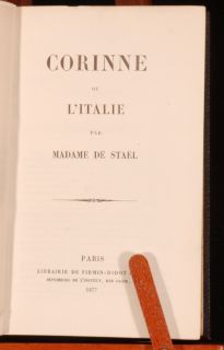 details corrine or italy is the intriguing romance about a fatal love