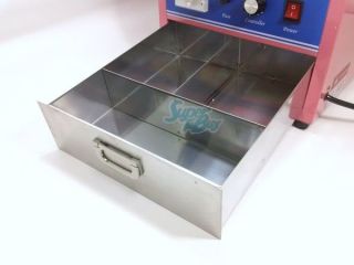 Electric Cotton Candy Machine Commercial Floss Maker 110V 50Hz US Demo