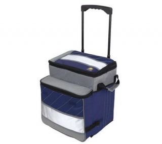 California Innovations 40 Can Rolling Cooler w/Easy Access Lid