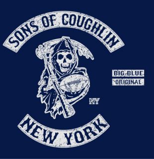 Sons of Coughlin New York Tom Giants T Shirt 2XL XXL