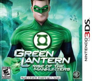 Green Lantern Rise of the Manhunters   Nintendo 3DS   E250347