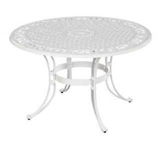Home Styles Biscayne 42 Round Outdoor Dining Table —