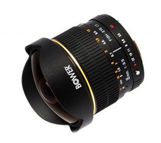 Bower 8mm F3.5 Ultra Wide Fisheye Lens for SonyDigital SLR   E209947