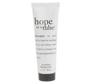 philosophy super size hope in a tube high density eye & lip cream 