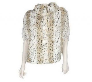 Janie Bryant MOD Faux Fur Fully Lined Capelet —