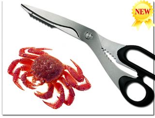 Japanese Kitchen Scissors for Crab Cooking Tools