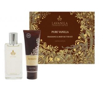 LAVANILA Pure Vanilla Fragrance and Body ButterSet —
