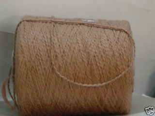 Pecan Organic Cotton Bulky 550 ypp Center Pull Ball~