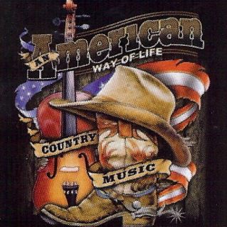 American Way of Life Country Western Music T Shirt