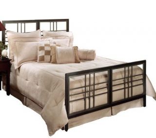 Hillsdale Furniture Tiburon Twin Bed   Magnesium Pewter Finish
