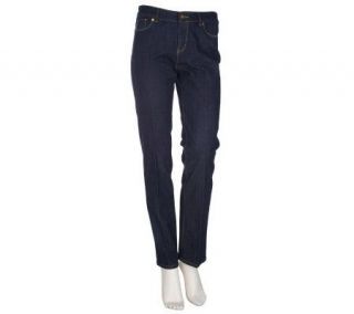 Motto Premium Denim Straight Leg Jeans w/ Pocket Bead Detail