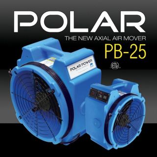 Air Polar Industrial Axial Air Mover Fan Blower Dryer