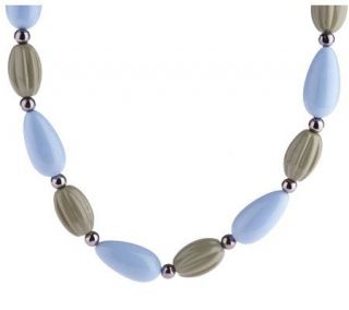 Joan Rivers Sculpted Bead 32 Necklace w/3 Extender —