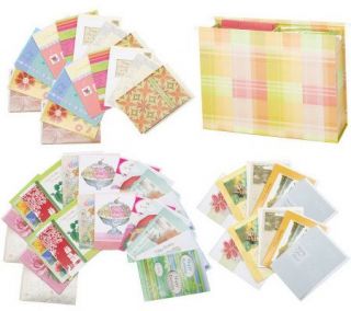 All Occasion Greeting Card 50 Piece Set with Organizer Box —